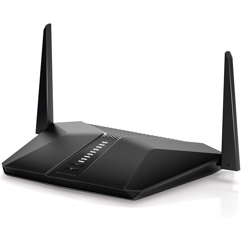 Netgear Nighthawk AX4 4-Stream WiFi 6 Router (RAX40) - AX3000 Wireless Speed (up to 3Gbps) | Coverage for Small-to-Medium Homes | 4 x 1G Ethernet and 1 x 3.0 USB Ports, Dual_Band, Black Netgear Nighthawk AX4 4-Stream WiFi 6 Router (RAX40) - AX3000 Wireless Speed (up to 3Gbps) | Coverage for Small-to-Medium Homes | 4 x 1G Ethernet and 1 x 3.0 USB Ports, Dual_Band, Black