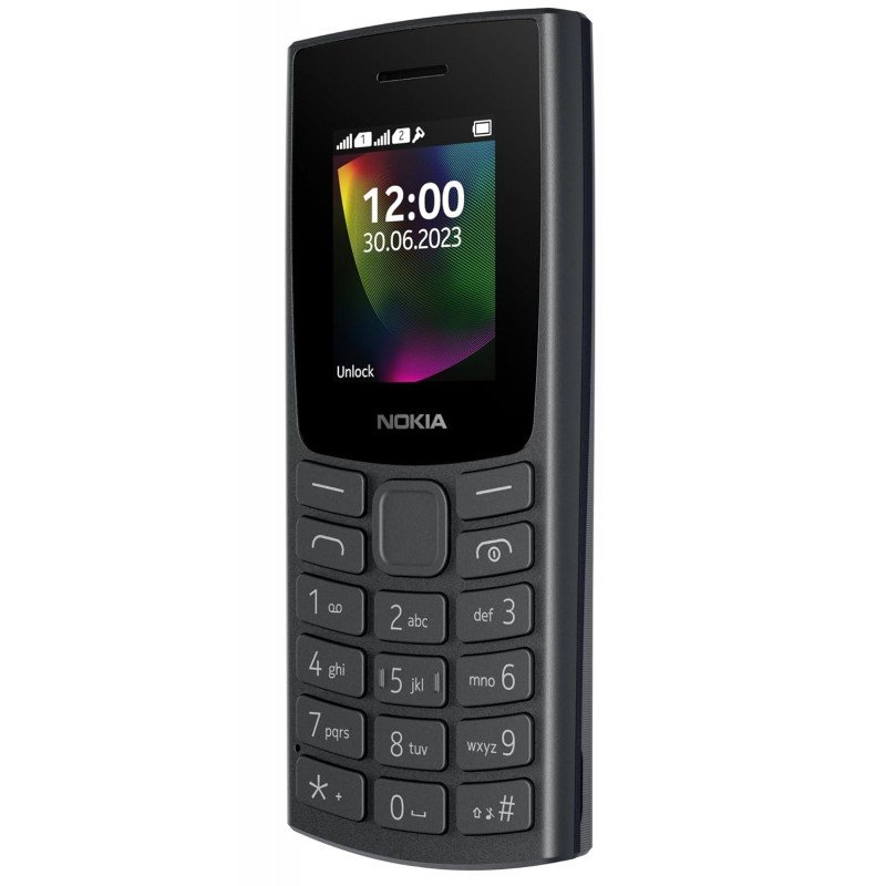 Nokia 106 Dual Sim, Keypad Phone with Built-in UPI Payments App, Long-Lasting Battery, Wireless FM Radio & MP3 Player, and MicroSD Card Slot | Charcoal Nokia 106 Dual Sim, Keypad Phone with Built-in UPI Payments App, Long-Lasting Battery, Wireless FM Radio & MP3 Player, and MicroSD Card Slot | Charcoal