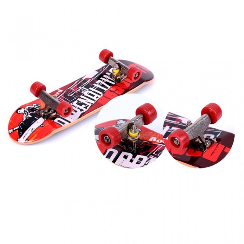 PATPAT 1Pc Mini Skateboard Finger Board Skate Boarding Kit PATPAT 1Pc Mini Skateboard Finger Board Skate Boarding Kit