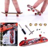 PATPAT 1Pc Mini Skateboard Finger Board Skate Boarding Kit PATPAT 1Pc Mini Skateboard Finger Board Skate Boarding Kit
