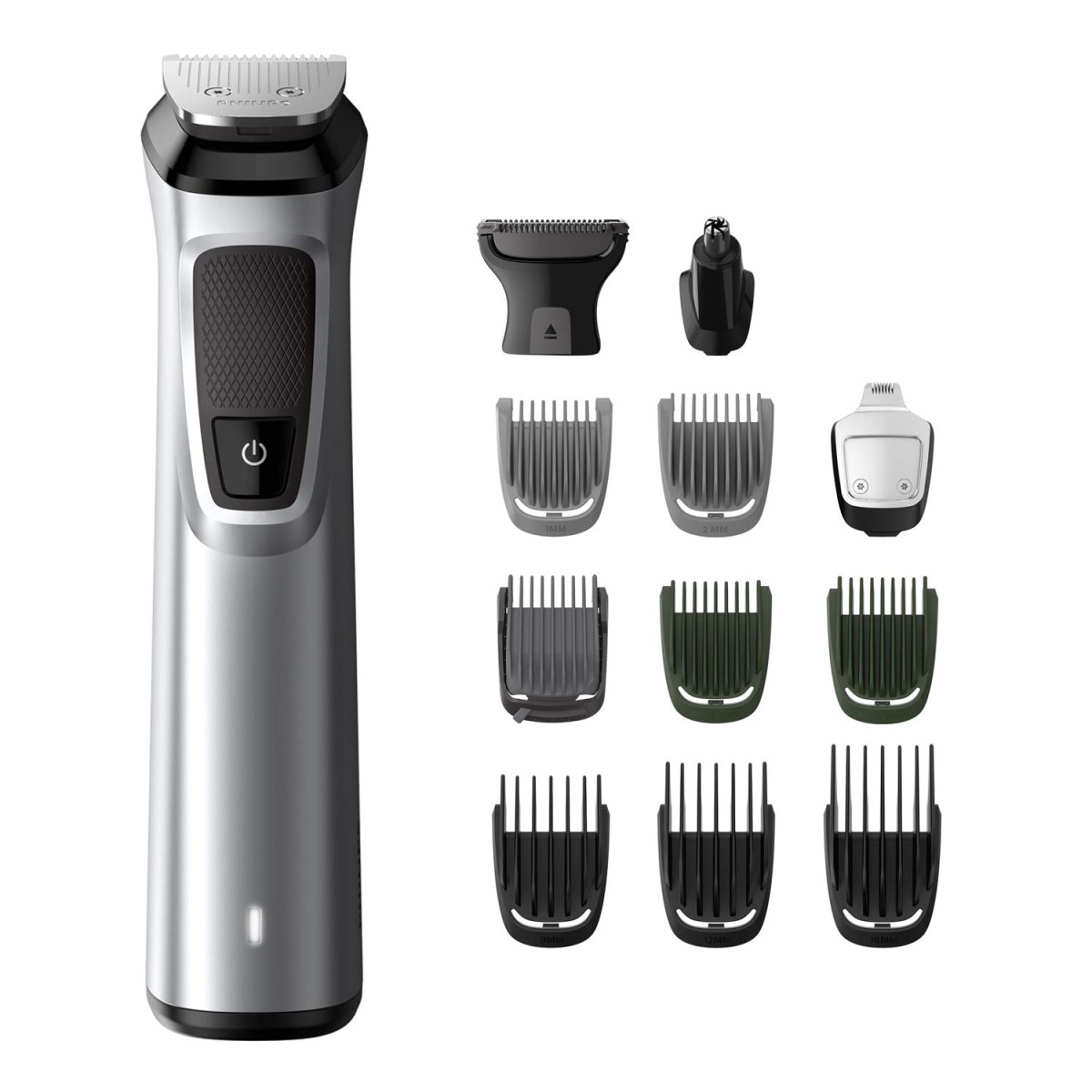 PHILIPS MG7715/15 Multigroom Series for Men 7000 13-in-1 (Old Model), Face, Hair and Body Trimmer/Clipper, Gray, Free Size (B072WNXLKJ)