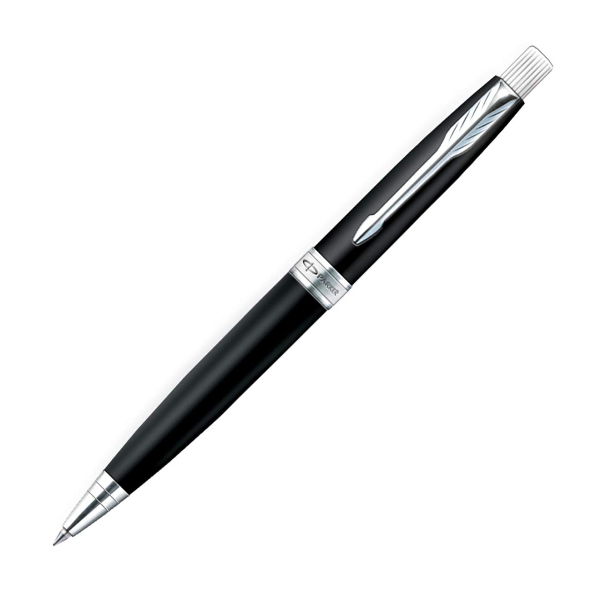 Parker Aster Matte Black |Chrome Trim |Ball Pen