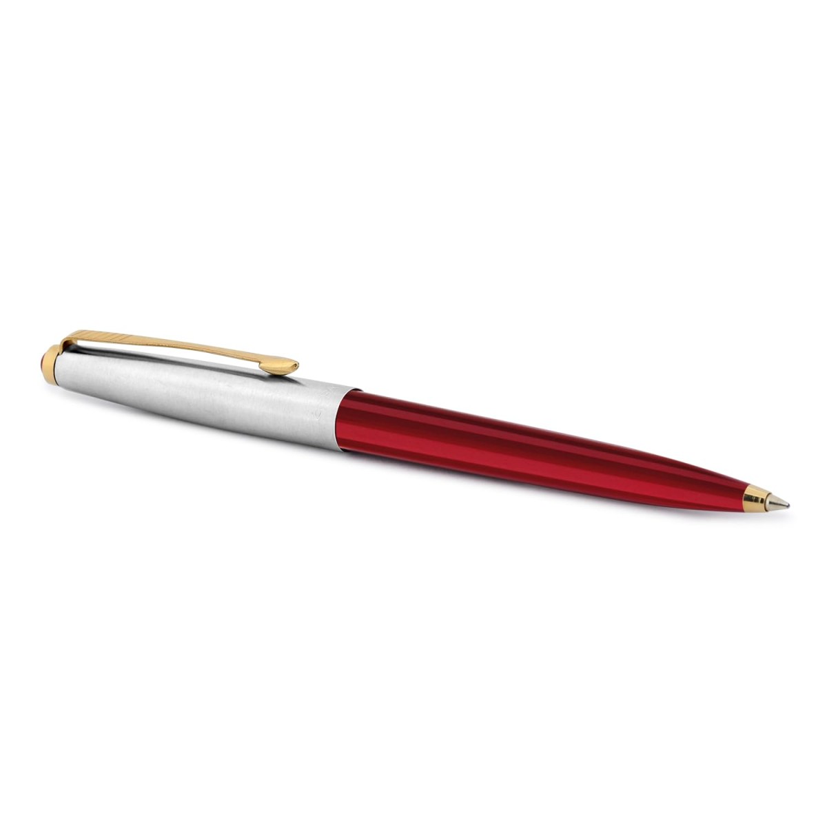 Parker Galaxy Standard Gold Trim Ball Pen| Red Body Color| Ink Color - Blue | Perfect For Corporate Use | Elite Pen For Professionals