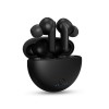 Pebble Arc TWS Earbuds with Bluetooth V5.0, Immersive Audio, Up to 15H Total Playback, Instant Voice Assistant, Easy Access Controls with Mic and Dual Tone Ergonomic Design (White) Type C Charging case