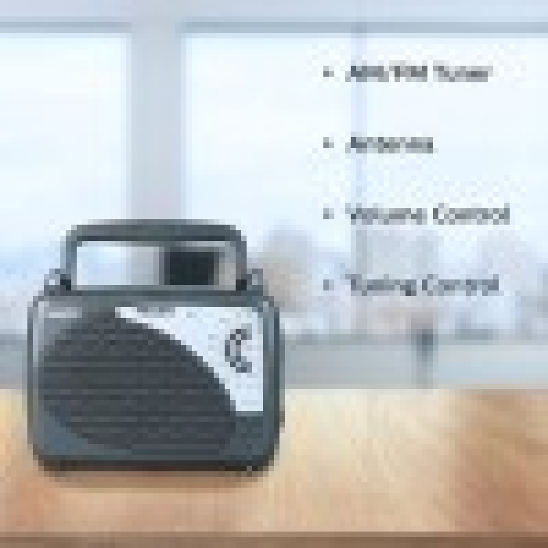 Philips DL167/94 Portable/Hand Carry Radio with MW/SW/FM Bands, Telescopic Aerial, 2xR20 Battery & Optional 3V DC Power, 4? Speaker Impedance, Tuning & Band Selection, Portable Radio Receiver Philips DL167/94 Portable/Hand Carry Radio with MW/SW/FM Bands, Telescopic Aerial, 2xR20 Battery & Optional 3V DC Power, 4? Speaker Impedance, Tuning & Band Selection, Portable Radio Receiver