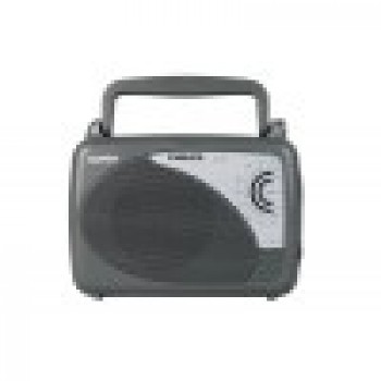Philips DL167/94 Portable/Hand Carry Radio with MW/SW/FM Bands, Telescopic Aerial, 2xR20 Battery & Optional 3V DC Power, 4? Speaker Impedance, Tuning & Band Selection, Portable Radio Receiver
