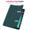 ProElite Cover for Galaxy Tab S9 FE Plus/S9 Plus/S10+ 12.4" Cover, Soft Flexible Flip Case Cover with S Pen Holder for Samsung Galaxy Tab S9 FE+/S9 Plus/S10+ 12.4 inch, [Recoil Series]- Dark Green