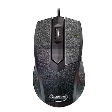 QUANTUM wired mouse qhm 224d Wired Optical Mouse (USB 2.0, Black)- QUANTUM wired mouse qhm 224d Wired Optical Mouse (USB 2.0, Black)-
