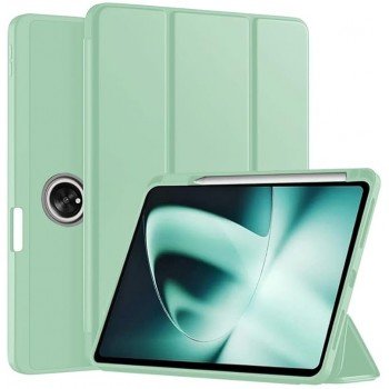 Robustrion Cover for OnePlus Pad Cover Case 11.61 inch Flip Stand Back Cover with Pencil Holder - Light Green