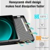 Robustrion Cover for Samsung Galaxy Tab S9 FE+ / Tab S10 Plus/Tab S9 Plus 12.4 inch Cover Case with [S Pen Holder] for Samsung Tab S9 FE Plus / S9+ / S10+ Tablet Cover [Auto Sleep/Wake] - Black