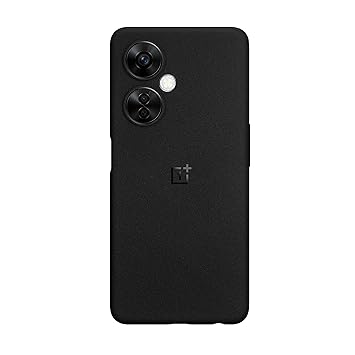 OnePlus Nord CE3 Lite Sandstone Bumper Case (Black)