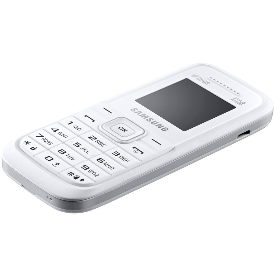 Samsung Guru FM Plus (SM-B110E/D, White)