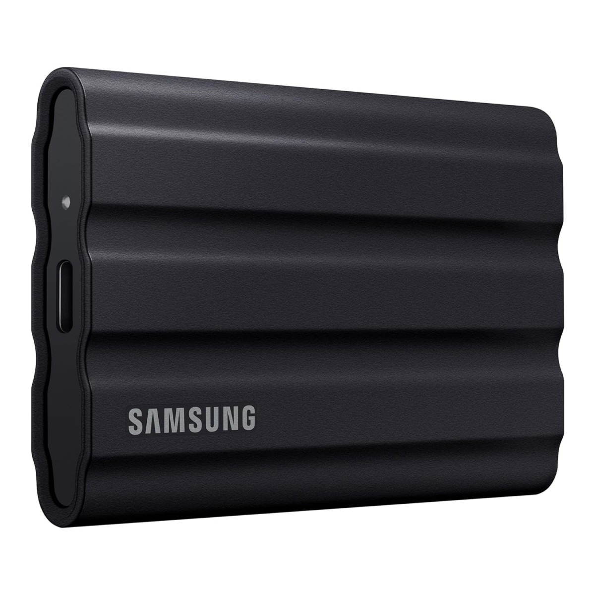 Samsung T7 Shield Portable SSD 4TB USB 3.2 Gen2 External SSD, Black, Up to 1,050MB/s, Rugged, IP65 Water & Dust Resistant, for Photographers, Content Creators and Gaming, Mac Compatible, MU-PE4T0S