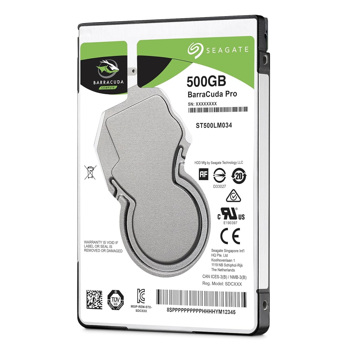 Seagate Barracuda 500GB SATA Internal 7200RPM Hard Disk Drive-