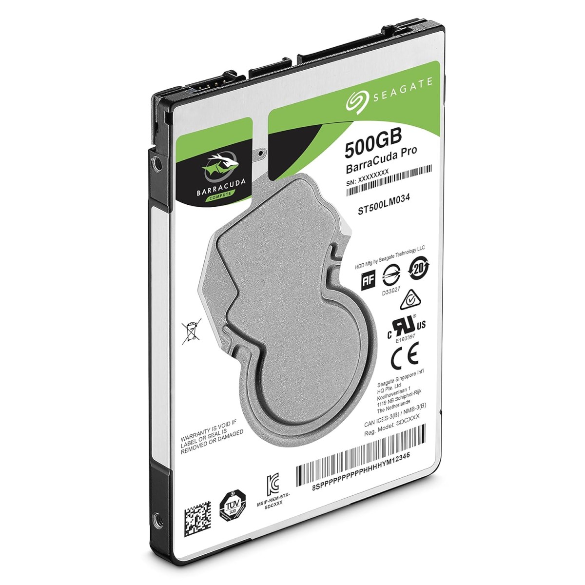 Seagate Barracuda 500GB SATA Internal 7200RPM Hard Disk Drive-