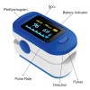 Finger Tip Pulse Oximeter with OLED Display, CE0123 Certified Blue color Finger Tip Pulse Oximeter with OLED Display, CE0123 Certified Blue color