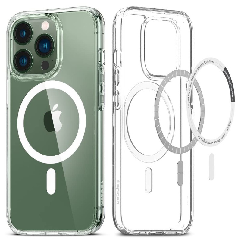 Spigen Ultra Hybrid Magfit Cover Compatible with iPhone 13 Pro (White) Spigen Ultra Hybrid Magfit Cover Compatible with iPhone 13 Pro (White)