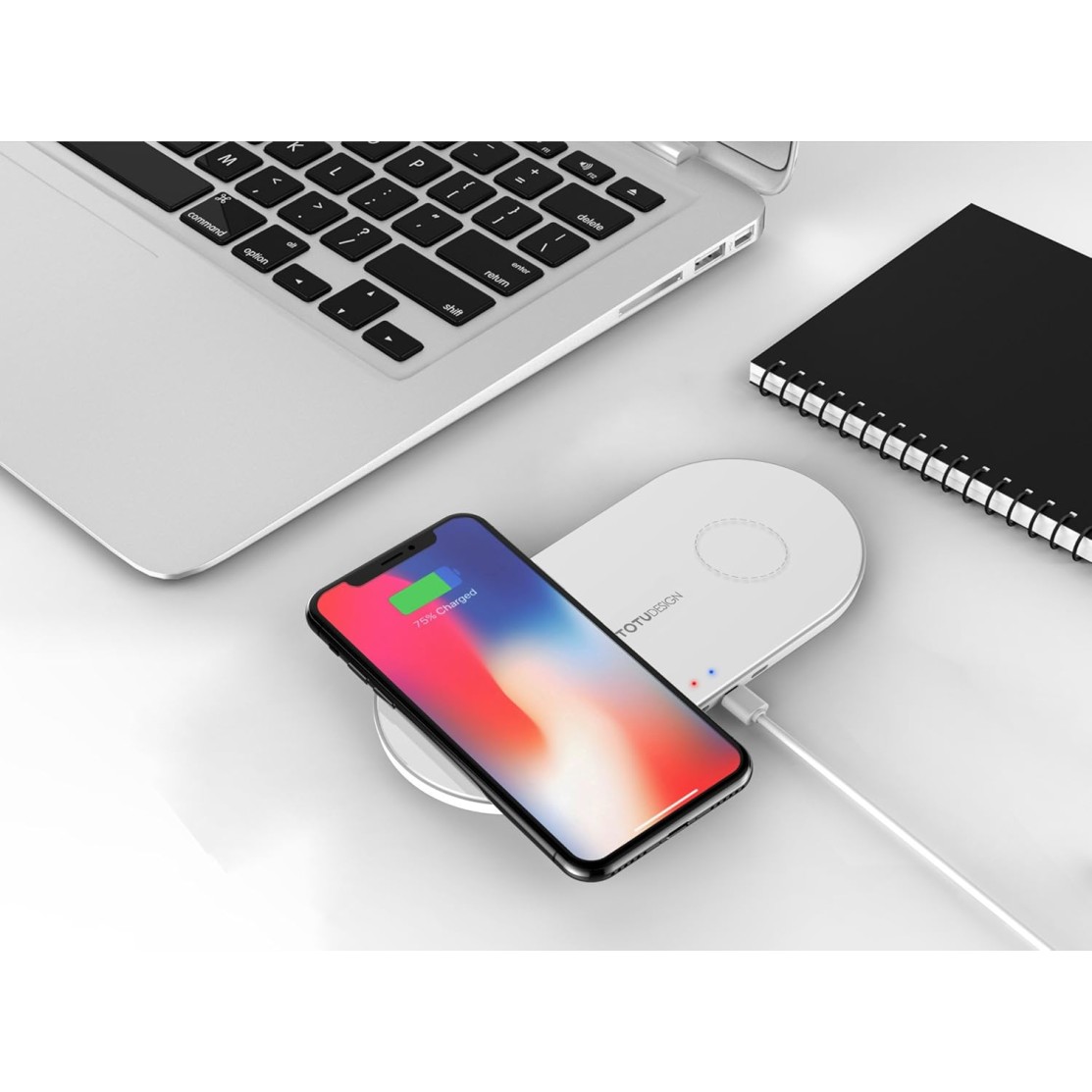 Squirrel TOTUDESIGN Dual Wireless Charging Pad for Qi Device