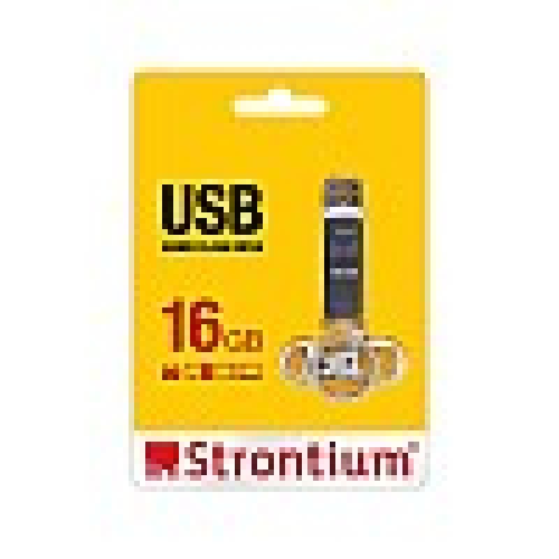 Strontium Ammo 16GB 2.0 USB Pen Drive (Silver)