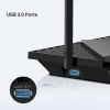 TP-Link Archer AX72 Pro AX5400 Dual-Band Gigabit Wi-Fi 6 Router | 8K Streaming | MU-MIMO | HomeShield | USB Sharing | OFDMA | 5400 Mbps Wireless Speed | 2.5 Gbps WAN/LAN Port,Black TP-Link Archer AX72 Pro AX5400 Dual-Band Gigabit Wi-Fi 6 Router | 8K Streaming | MU-MIMO | HomeShield | USB Sharing | OFDMA | 5400 Mbps Wireless Speed | 2.5 Gbps WAN/LAN Port,Black