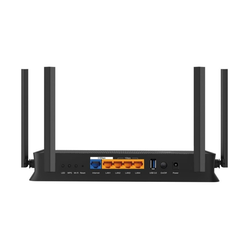 TP-Link Archer BE230 Dual-Band BE3600 Wi-Fi 7 Router| 4K/8K Streaming | 3.6 Gbps | 2×2.5G + 3×1G Ports, USB 3.0, 4K-QAM, 4 Antennas | VPN, EasyMesh, MU-MIMO | Works with Alexa and Google Assistant TP-Link Archer BE230 Dual-Band BE3600 Wi-Fi 7 Router| 4K/8K Streaming | 3.6 Gbps | 2×2.5G + 3×1G Ports, USB 3.0, 4K-QAM, 4 Antennas | VPN, EasyMesh, MU-MIMO | Works with Alexa and Google Assistant