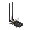 TP-Link Archer TX50E AX3000 Wi-Fi 6 Bluetooth 5.2 PCIe Adapter for PC with Heat Sink, MU-MIMO, Ultra-Low Latency, Supports Windows 11/10(64bit) Only, Two High-Gain Dual Band Antennas TP-Link Archer TX50E AX3000 Wi-Fi 6 Bluetooth 5.2 PCIe Adapter for PC with Heat Sink, MU-MIMO, Ultra-Low Latency, Supports Windows 11/10(64bit) Only, Two High-Gain Dual Band Antennas