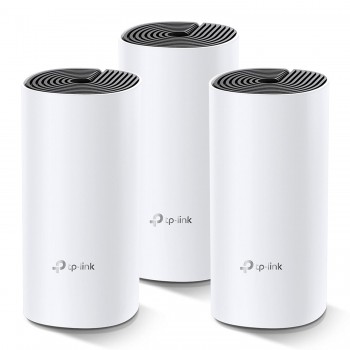 TP-Link Deco M4 Whole Home Mesh Wi-Fi System, Seamless Roaming and Speedy (Ac1200), Dual_Band, Work with Amazon Echo/Alexa, Router and Wi-Fi Booster, Parent Control Router, Pack of 3