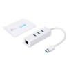TP-Link Ue330 USB 3.0 3-Port Hub & Gigabit Ethernet Adapter 2 in 1 USB Adapter for Laptop- Plug and Play, White TP-Link Ue330 USB 3.0 3-Port Hub & Gigabit Ethernet Adapter 2 in 1 USB Adapter for Laptop- Plug and Play, White