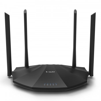Tenda AC19 AC2100 Wi-Fi Router - Dual Band Gigabit Speed Up to 2100 Mbps,a USB 2.0 Port, MU-MIMO,5 Gigabit LAN Ports, Easy Setup, Supports Guest Network, Parental Control, Client Filter, IPv6
