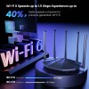 Tenda RX2 Pro WiFi 6 AX1500 Smart WiFi Router, Dual Band Gigabit Wireless Internet WiFi 6 Router, 5 * 6dBi High-Gain Antennas, 3 Gigabit LAN Ports, WPA3+OFDMA+MU-MIMO (Black) Tenda RX2 Pro WiFi 6 AX1500 Smart WiFi Router, Dual Band Gigabit Wireless Internet WiFi 6 Router, 5 * 6dBi High-Gain Antennas, 3 Gigabit LAN Ports, WPA3+OFDMA+MU-MIMO (Black)