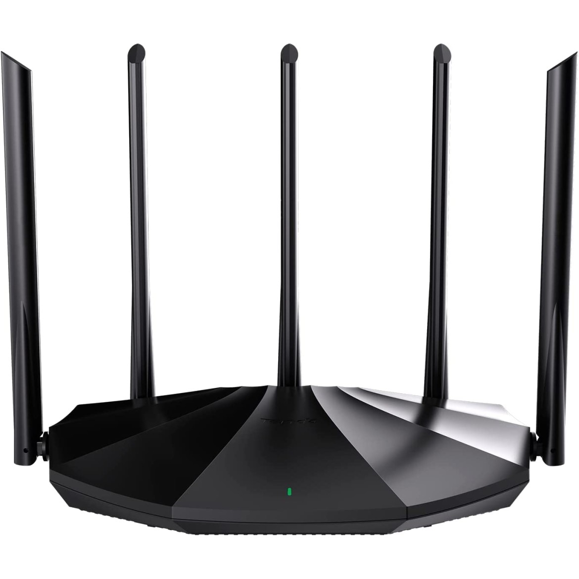 Tenda RX2 Pro WiFi 6 AX1500 Smart WiFi Router, Dual Band Gigabit Wireless Internet WiFi 6 Router, 5 * 6dBi High-Gain Antennas, 3 Gigabit LAN Ports, WPA3+OFDMA+MU-MIMO (Black) Tenda RX2 Pro WiFi 6 AX1500 Smart WiFi Router, Dual Band Gigabit Wireless Internet WiFi 6 Router, 5 * 6dBi High-Gain Antennas, 3 Gigabit LAN Ports, WPA3+OFDMA+MU-MIMO (Black)