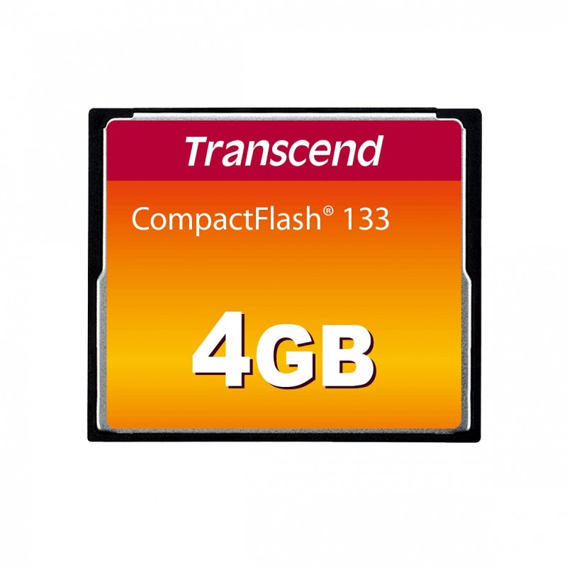 Transcend 4GB 133x Ultra Speed Compact Flash Card (TS4GCF133) Transcend 4GB 133x Ultra Speed Compact Flash Card (TS4GCF133)