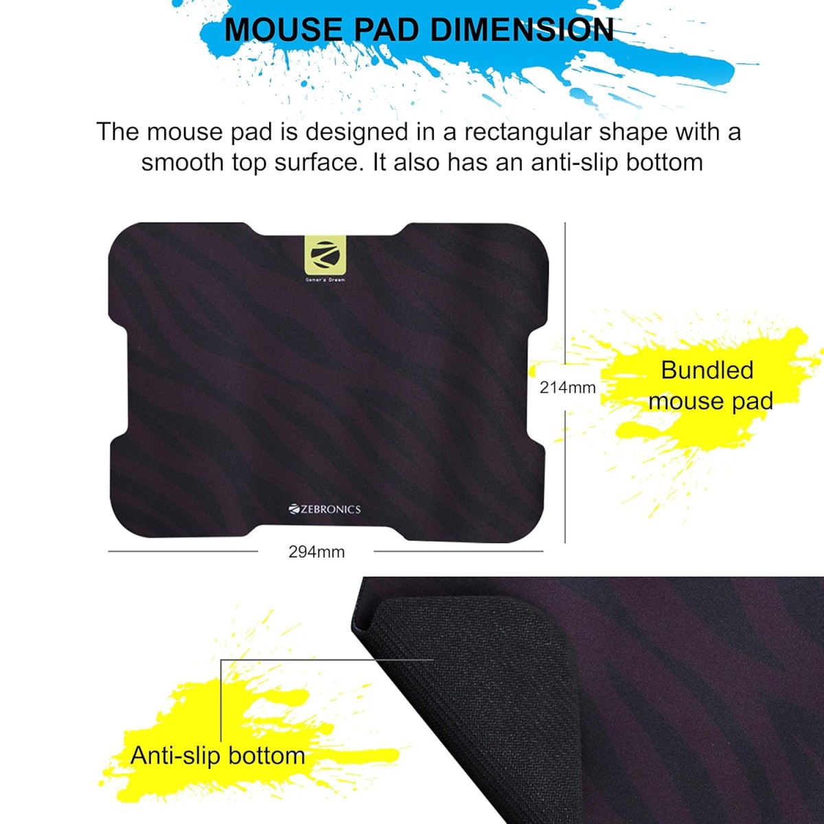 ZEBRONICS Wired Gaming Mouse - Alien PRO