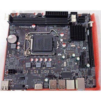 Zebronics H61 Motherboard ATX Intel LGA 1155 Socket | 6USB,1VGA,1LAN,1Audio,1HDMI Port, DDR3