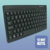 Zebronics ZEB-K04 Mini Multimedia USB Wired Keyboard with 96 UV Coated Keys, Slim & Compact, for PC/Mac Zebronics ZEB-K04 Mini Multimedia USB Wired Keyboard with 96 UV Coated Keys, Slim & Compact, for PC/Mac