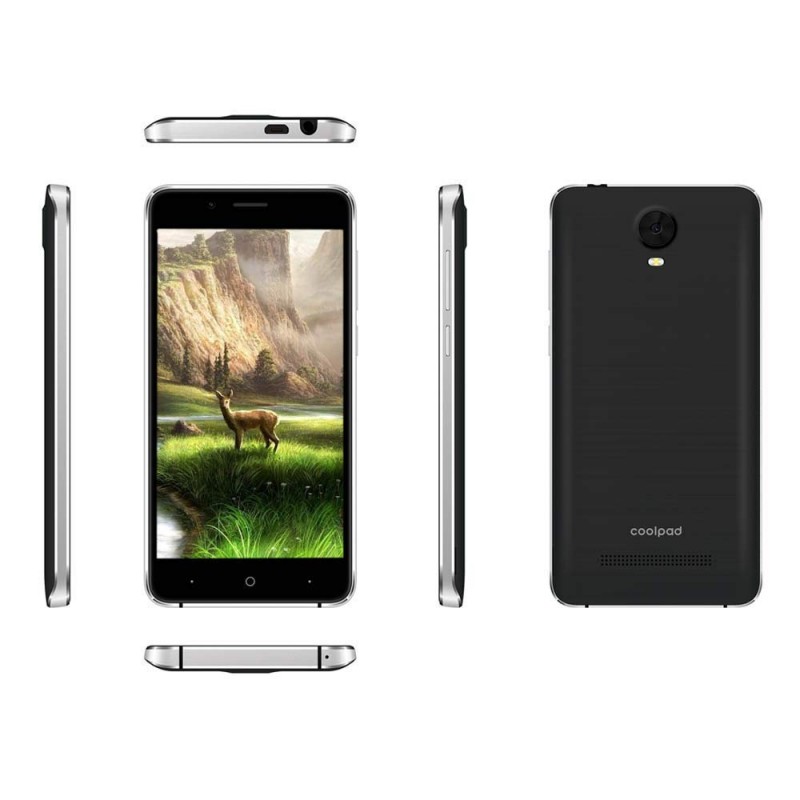 Coolpad Mega 5M Black 16GB  1GB RAM Refurbished-