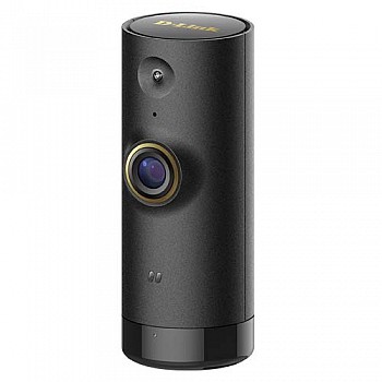 D-Link DCS-P6000LH Mini HD Wi-Fi Camera Compatible with Alexa (Black)-