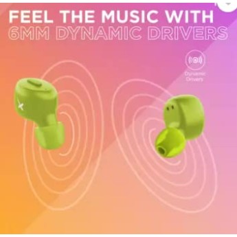 HRX X-Drops 580G Bluetooth Headset (Green, Black, In the Ear) HRX X-Drops 580G Bluetooth Headset (Green, Black, In the Ear)