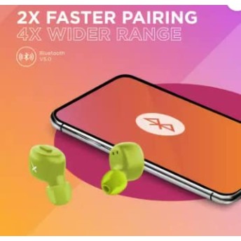HRX X-Drops 580G Bluetooth Headset (Green, Black, In the Ear) HRX X-Drops 580G Bluetooth Headset (Green, Black, In the Ear)