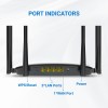 Flipkart SmartBuy AC5 1200 Mbps Wireless Router  (Black, Dual Band)