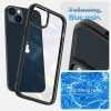 Spigen Ultra Hybrid Back Cover for Apple iPhone 14  (Black, Shock Proof, Pack of: 1)