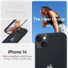 Spigen Ultra Hybrid Back Cover for Apple iPhone 14  (Black, Shock Proof, Pack of: 1)