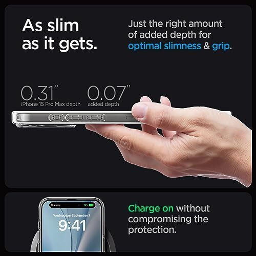 Spigen Ultra Hybrid Back Cover for Apple iPhone 15 Pro Max Spigen Ultra Hybrid Back Cover for Apple iPhone 15 Pro Max