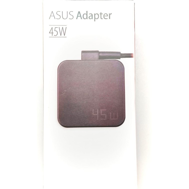 Asus Adp-45Ze B 45W Laptop Adapter/Charger With Power Cord For Asus Laptop (19 V, 2.37 A, 4 Mm X 1.2Mm Diameter, Black