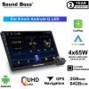 Sound Boss Androidify 3rdGeneration Bass-Blaster 9'' Inch Q-LED Car-Play (2GB/64GB) Android Car Stereo