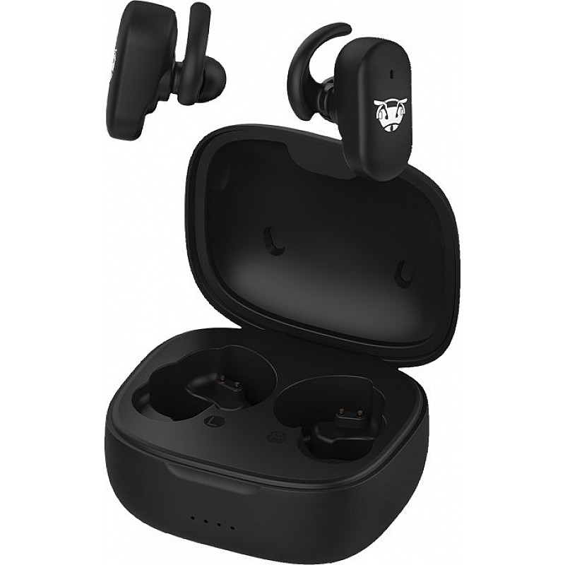 Ant Audio Wave Sports TWS 850 Wireless Earbuds Bluetooth 5.0,Touch Control Ear Buds Black 