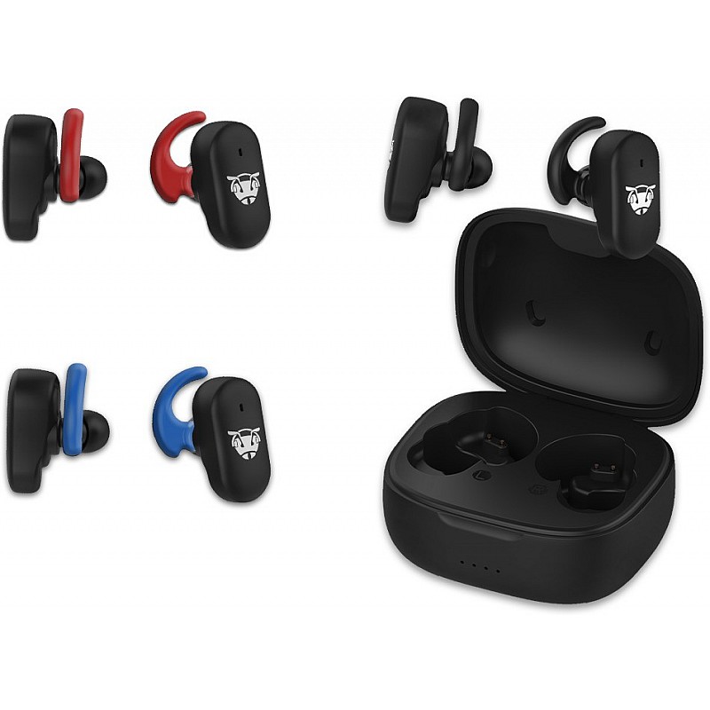 Ant Audio Wave Sports TWS 850 Wireless Earbuds Bluetooth 5.0,Touch Control Ear Buds Black 