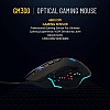 Ant Esports GM300 RGB Gaming Mouse with Optical Sensor 1000 Hz Polling Rate 4800 Dpi