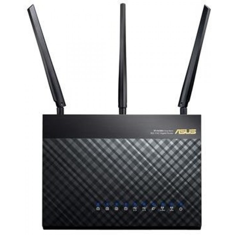 Asus AC1900 RT AC68U Dual-Band Wireless Gigabit Router (Black) Asus AC1900 RT AC68U Dual-Band Wireless Gigabit Router (Black)
