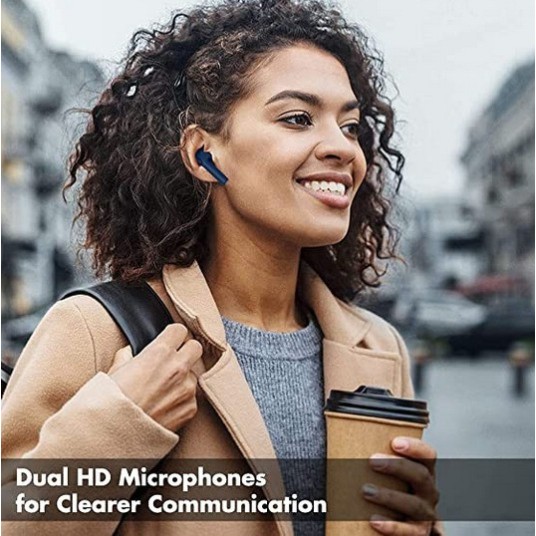 pTron Bassbuds Vista in-Ear True Wireless Bluetooth 5.1 Headphones with Deep Bass pTron Bassbuds Vista in-Ear True Wireless Bluetooth 5.1 Headphones with Deep Bass